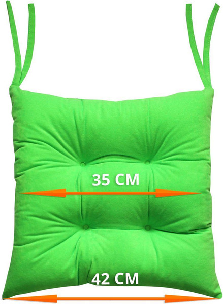 Изображение товара Подушка на стул MATEX Velours / 43-164 (салатовый)