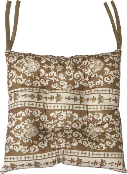 Изображение товара Подушка на стул MATEX Mix. Полосы вертикальные / 34-636 (коричневый)