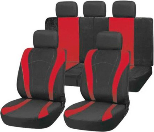 Изображение товара Комплект чехлов для сидений Skyway Forsage / S01301132 (черный/красный)