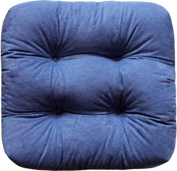 Изображение товара Подушка на стул MATEX Velours / 37-200 (серо-голубой)