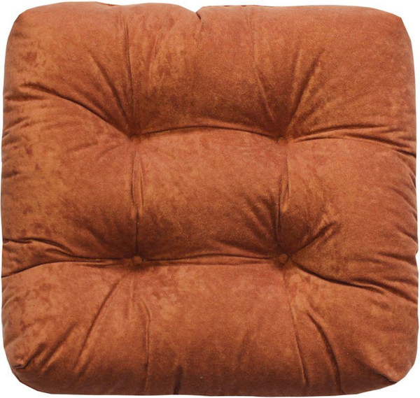 Изображение товара Подушка на стул MATEX Velours / 49-500 (красно-коричневый)
