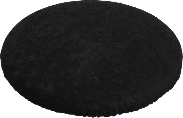 Изображение товара Подушка на стул MATEX Velours / 31-413 (черный)