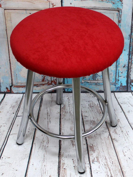 Изображение товара Подушка на стул MATEX Velours / 37-347 (ярко-красный)