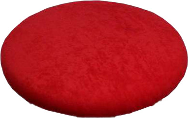 Изображение товара Подушка на стул MATEX Velours / 37-347 (ярко-красный)