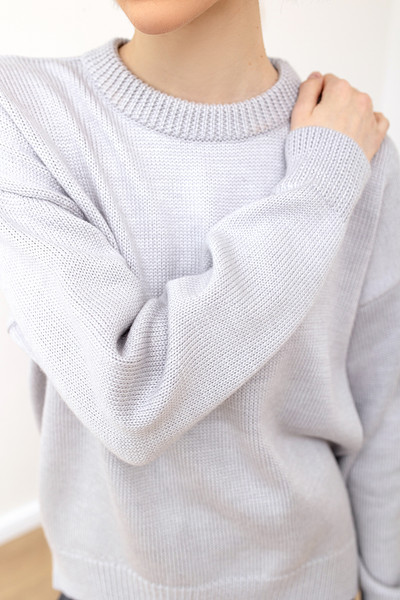 Изображение товара Джемпер Romgil РВ0105-ШЕ5 (р.170-92-98, светло-серый)
