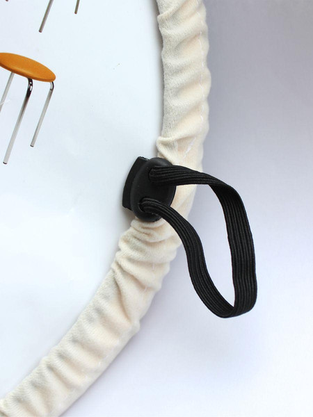Изображение товара Подушка на стул MATEX Velours / 57-284 (красный/коричневый)