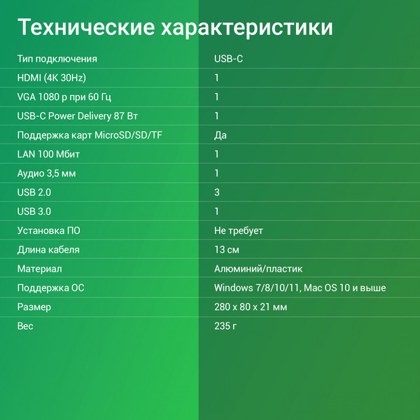 Изображение товара Док-станция для ноутбука Digma DS-950