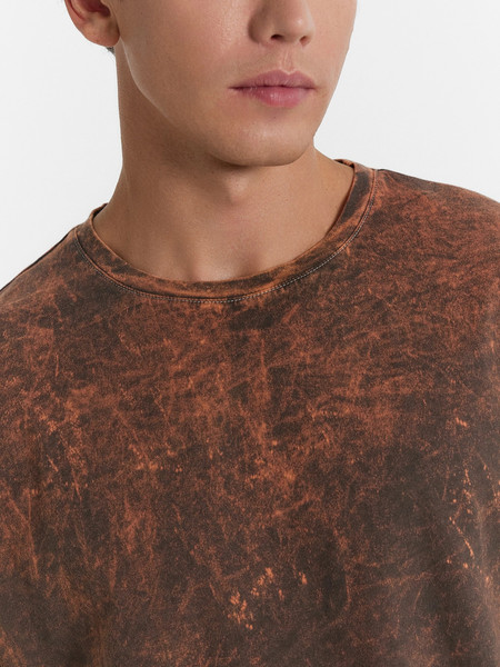 Изображение товара Футболка Mark Formelle 111925 (р.104-182/188, эйсид на кофейном)