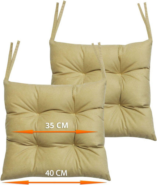 Изображение товара Подушка на стул MATEX Aria / 59-752 (бежевый)