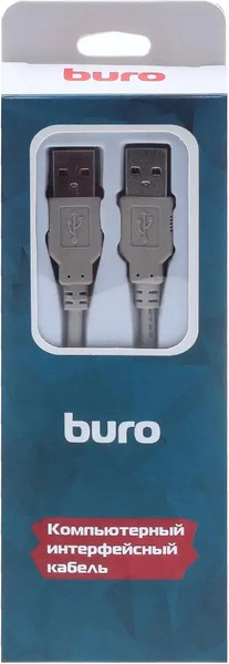 Изображение товара Кабель Buro BHP RET USB AM30 (3м, серый)