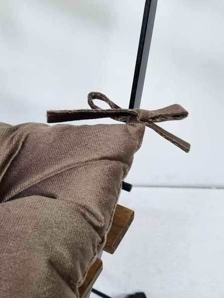 Изображение товара Подушка на стул MATEX Aria. Line / 35-381 (темно-коричневый)