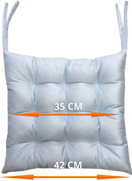 Изображение товара Подушка на стул MATEX Aria. Line / 35-398 (голубой)