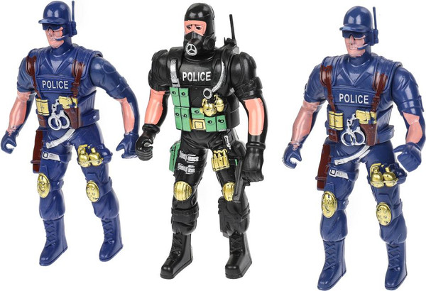 Изображение товара Набор фигурок игровых Играем вместе Набор солдатиков Полиция с оружием / I511-H42002-R