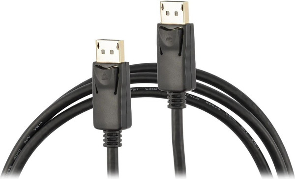 Изображение товара Кабель Buro BU-DP2.0-1.5M (1.5м, черный)