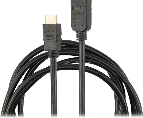Изображение товара Кабель Buro Удлинитель аудио-видео BU-HDMI2.0-EXTND-2M (2м, черный)