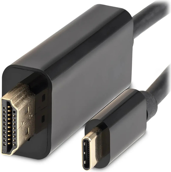 Изображение товара Кабель/переходник Buro BU-TYPEC-HDMI-1.5M (1.5м, черный)