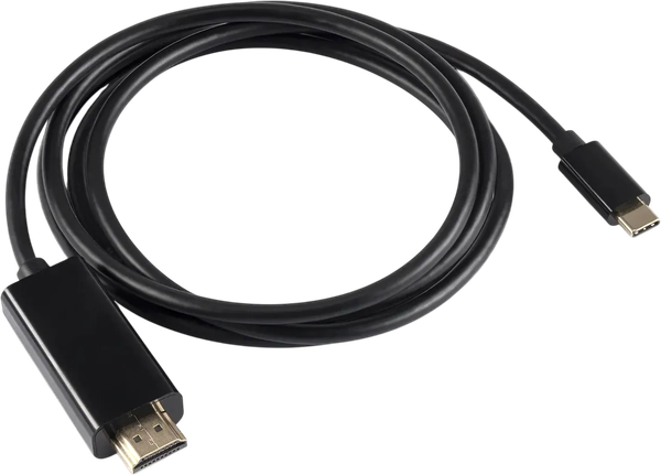 Изображение товара Кабель/переходник Buro BU-TYPEC-HDMI-1.5M (1.5м, черный)