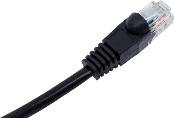 Изображение товара Кабель Buro UTP 4 пары Cat5E CCA Molded RJ-45 (m)-RJ-45 m (15м, черный)