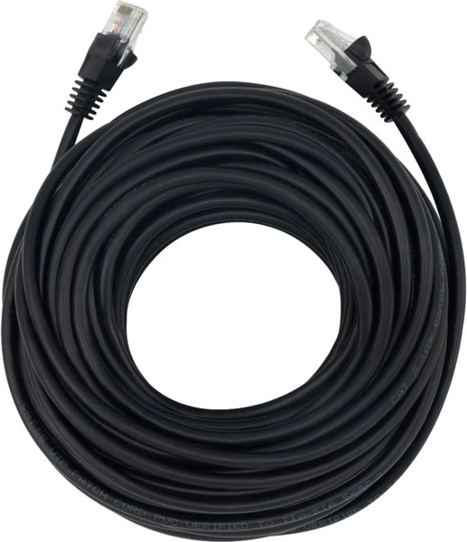 Изображение товара Кабель Buro UTP 4 пары Cat5E CCA Molded RJ-45 (m)-RJ-45 m (20м, черный)