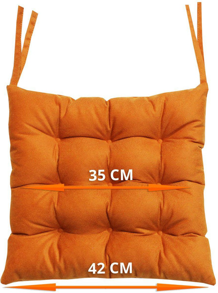 Изображение товара Подушка на стул MATEX Aria / 60-109 (темно-оранжевый)