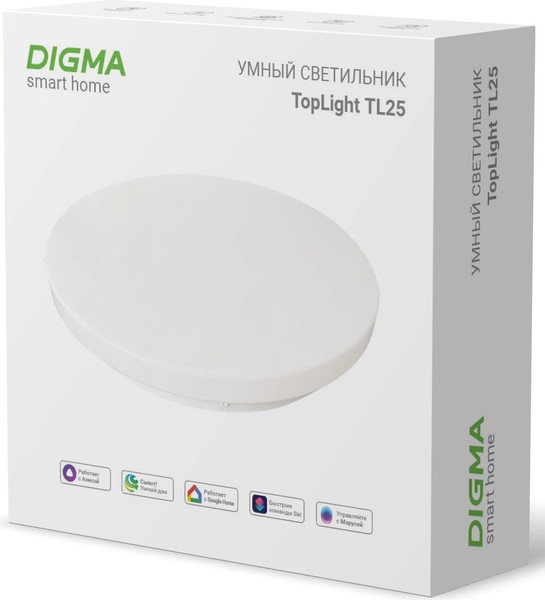 Изображение товара Потолочный светильник Digma TopLight TL25 (белый)