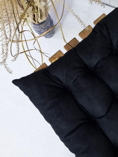 Изображение товара Подушка на стул MATEX Aria / 60-147 (черный)