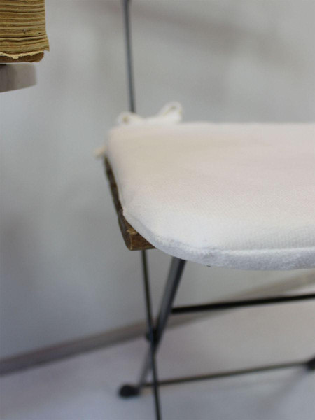 Изображение товара Подушка на стул MATEX Aria / 57-772 (молочный)