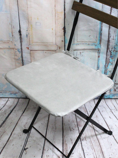 Изображение товара Подушка на стул MATEX Aria / 35-497 (светло-серый)