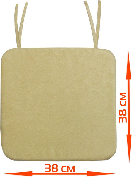 Изображение товара Подушка на стул MATEX Aria / 60-321 (бежевый)