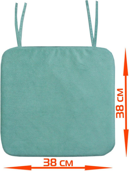 Изображение товара Подушка на стул MATEX Aria / 60-345 (светло-зеленый)