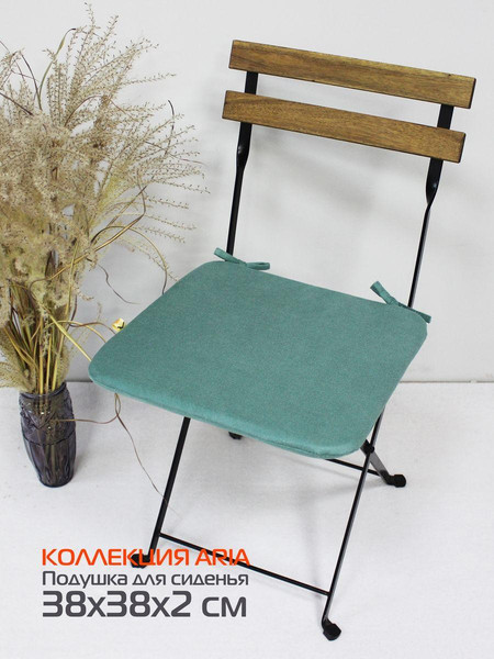 Изображение товара Подушка на стул MATEX Aria / 60-345 (светло-зеленый)