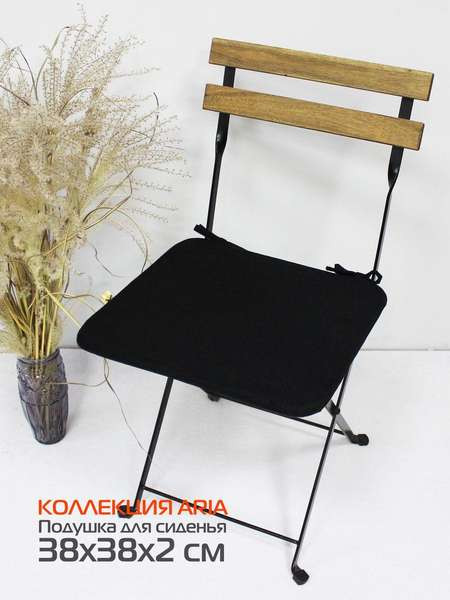 Изображение товара Подушка на стул MATEX Aria / 60-420 (черный)