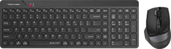 Изображение товара Комплект клавиатура и мышь A4Tech Fstyler FG2400 Air2 (черный)