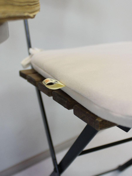 Изображение товара Подушка на стул MATEX Aria / 57-796 (молочный)