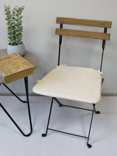 Изображение товара Подушка на стул MATEX Aria / 57-796 (молочный)