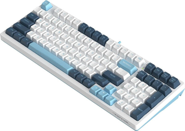 Изображение товара Клавиатура A4Tech Fstyler FS300 (белый/синий)