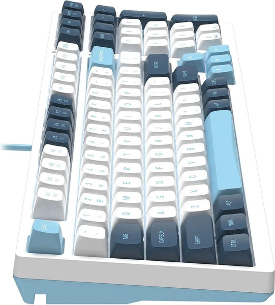 Изображение товара Клавиатура A4Tech Fstyler FS300 (белый/синий)