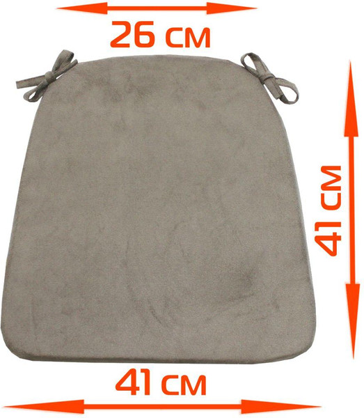 Изображение товара Подушка на стул MATEX Aria / 35-510 (светло-коричневый)