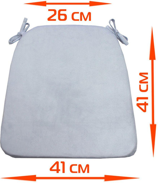 Изображение товара Подушка на стул MATEX Aria / 35-534 (голубой)