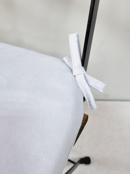 Изображение товара Подушка на стул MATEX Aria / 35-534 (голубой)