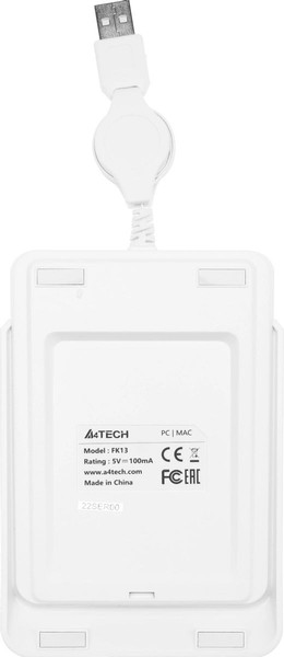 Изображение товара Клавиатура A4Tech Fstyler FK13 (белый)