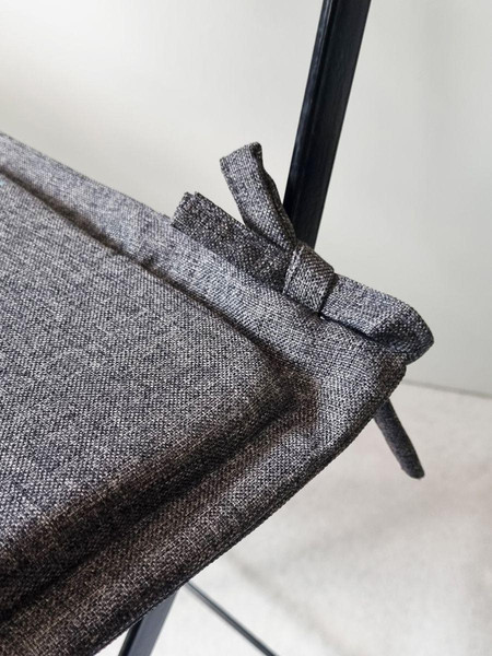 Изображение товара Подушка на стул MATEX Фьюжн. Line / 44-444 (темно-серый)