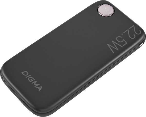 Изображение товара Портативное зарядное устройство Digma DGPF10B 10000mAh / DGPF10B22PBK