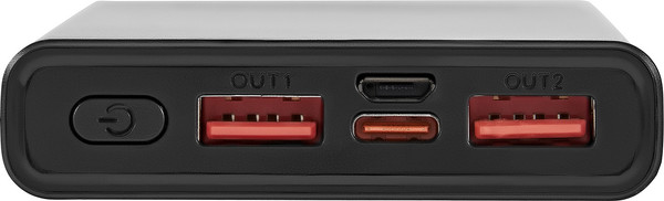Изображение товара Портативное зарядное устройство Digma DGPF10A 10000mAh / DGPF10A22PBK
