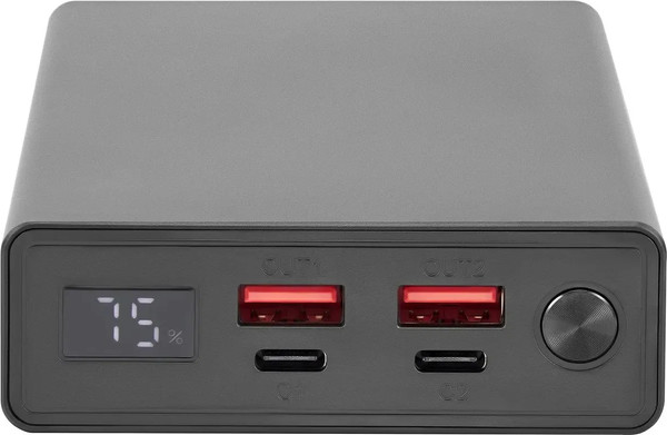 Изображение товара Портативное зарядное устройство Digma DGPD100WA 20000mAh / DGPD20A100ABK