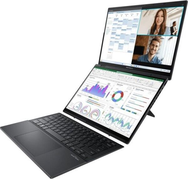Изображение товара Ноутбук Asus Zenbook Duo 14 OLED UX8406MA-QL141W (90NB12U1-M00HY0)