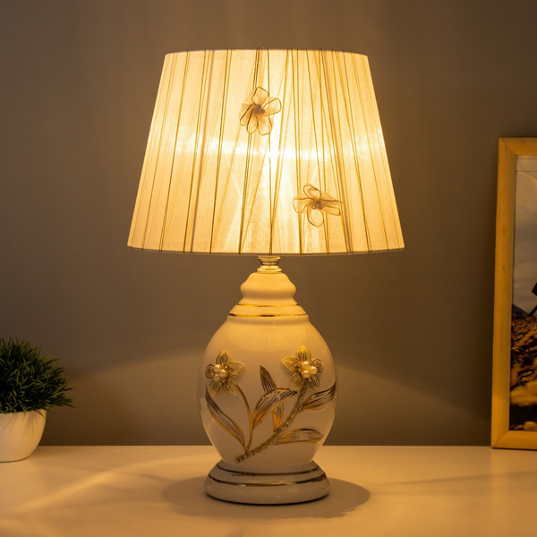 Изображение товара Прикроватная лампа Risalux 16778/1 / 7064385 (белый/золото)