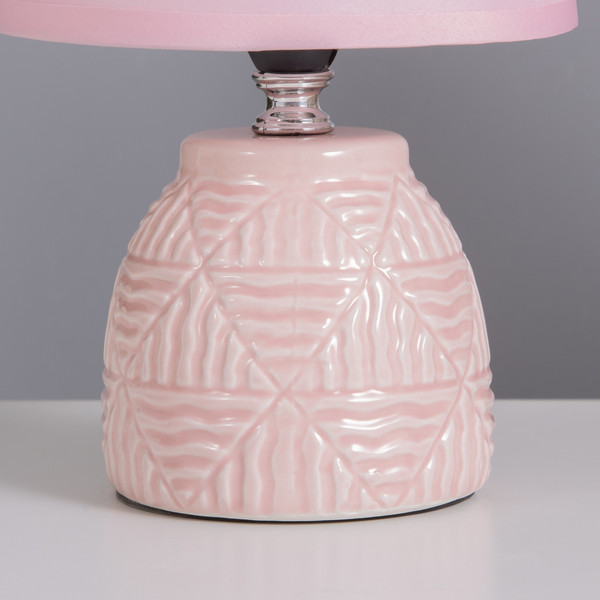 Изображение товара Прикроватная лампа Risalux Давид 10418656 (розовый)