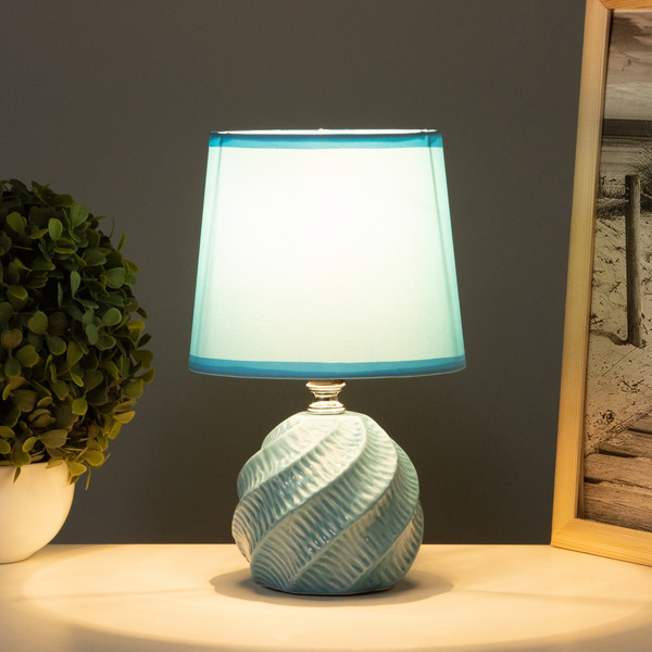 Изображение товара Прикроватная лампа Risalux Альваро 10418666 (синий)