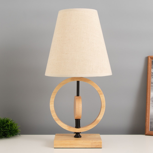 Изображение товара Прикроватная лампа Risalux Конье 10613745 (светлое дерево)